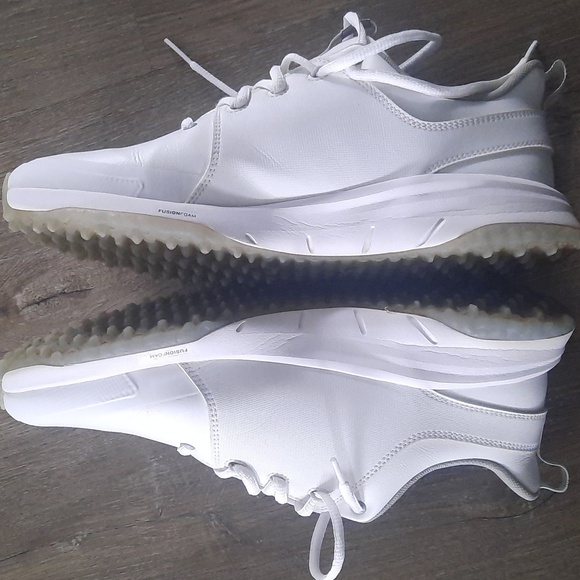 Puma Men's Grip Fusion Pro 3.0 White Golf Shoes. Sz 9.5 - Picture 7 of 7